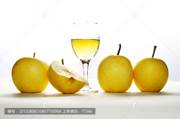 梨子與飲料