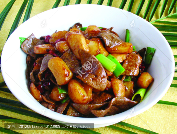 馬蹄炒豬肝