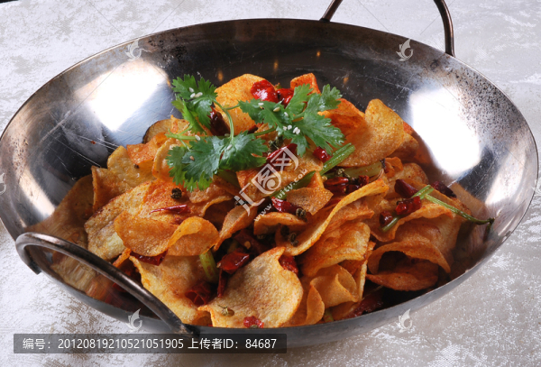 干鍋土豆片