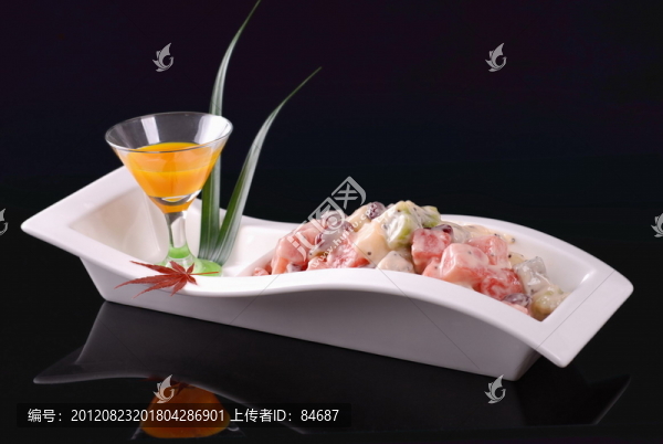 腰豆水果沙拉