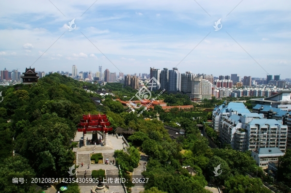 武漢黃鶴樓景區(qū)風(fēng)光