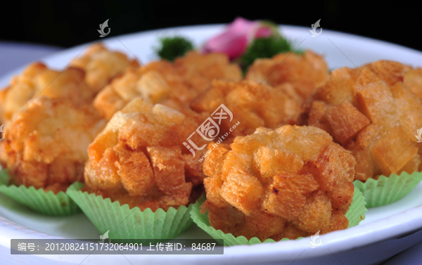 鮑汁灌湯蝦球