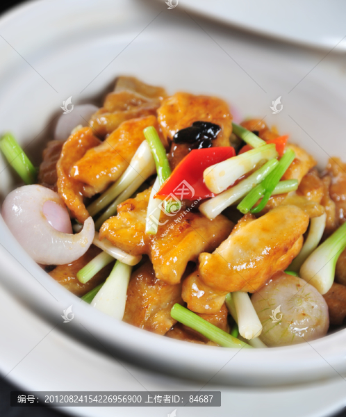 干蔥豆豉雞