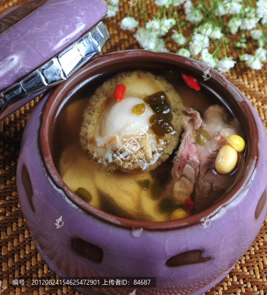 葛鮮米黃豆燉鮮鮑