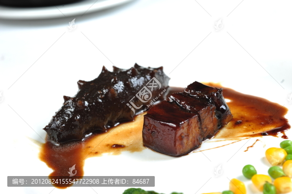 紅燒肉配極品海參