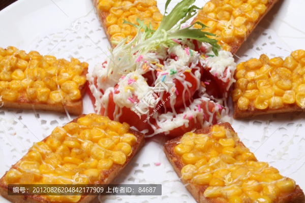 土司玉米烙