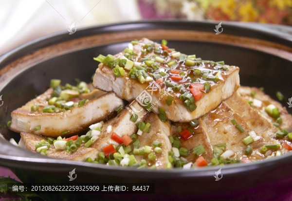 蔥煎土豆腐