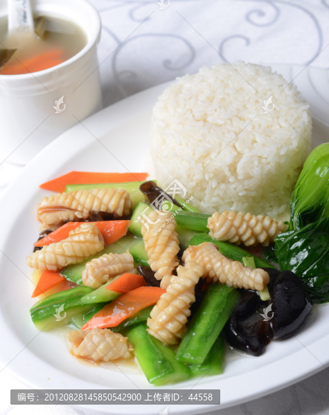 墨魚(yú)拌飯