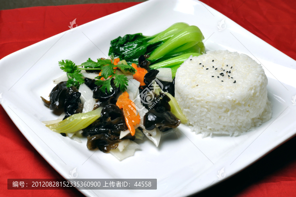 山藥木耳飯