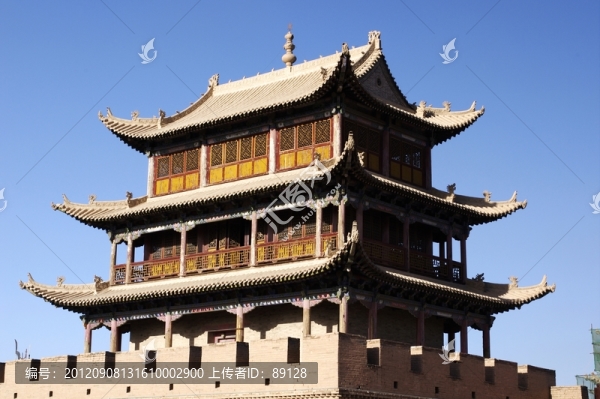 嘉峪關城樓