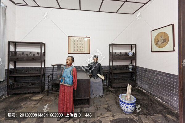 私塾學(xué)堂場景