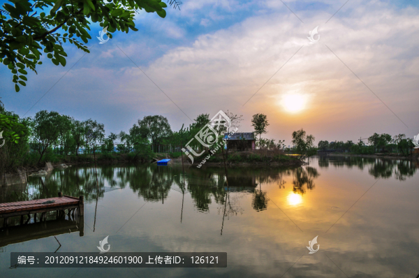 聊城濕地島風(fēng)光