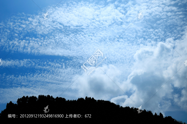 藍(lán)天白云
