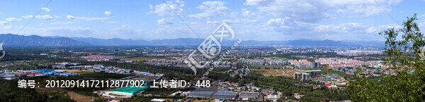 北京城區(qū)北部高清全景大圖