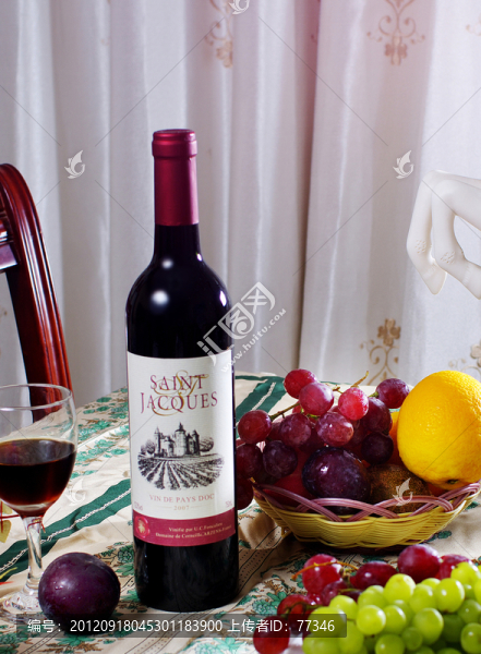 法國圣杰克干紅葡萄酒