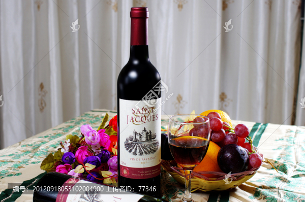 法國圣杰克干紅葡萄酒