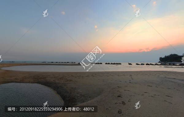 大嶝小鎮(zhèn)晚霞