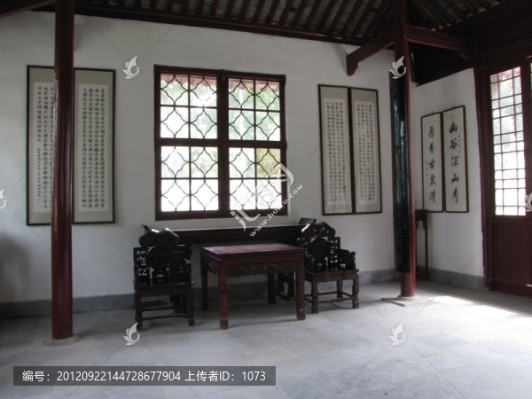 滁州豐樂(lè)亭,亭子內(nèi)布局
