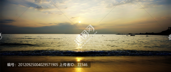 紅海灣的日出