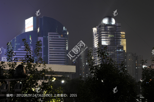 廣州夜景,高盛大廈