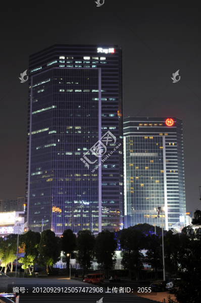 廣州夜景,粵海天河城大廈
