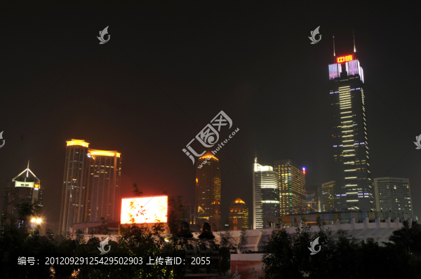 廣州夜景,天河北夜景