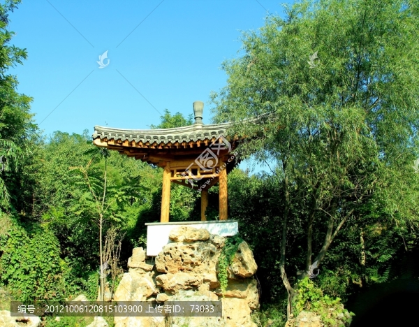 沿途的風(fēng)景,,木質(zhì)建筑亭子