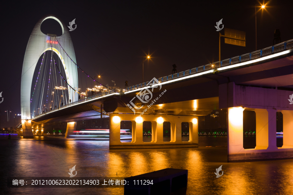 獵德大橋夜景