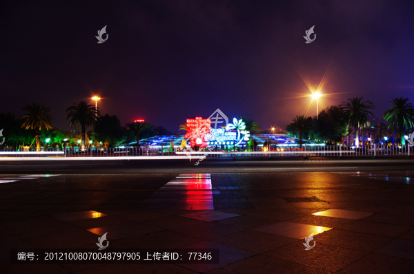 東莞中心廣場(chǎng)夜景