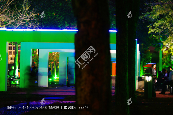 東莞中心廣場(chǎng)夜景