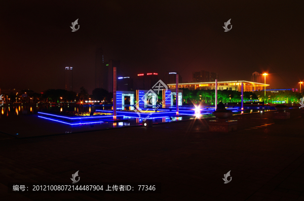 東莞中心廣場夜景