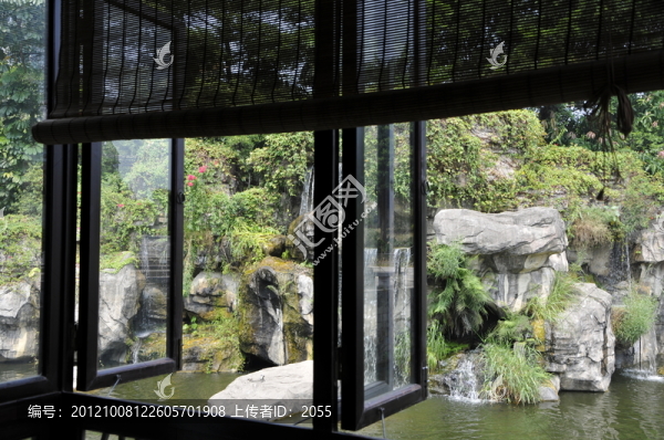 嶺南印象園,窗里窗外