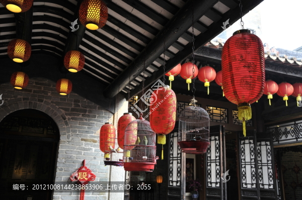 嶺南印象園,燈籠