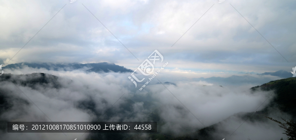 云海,高山云霧