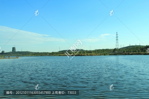 園博會,,,永定河的蓮石湖,,遠(yuǎn)山
