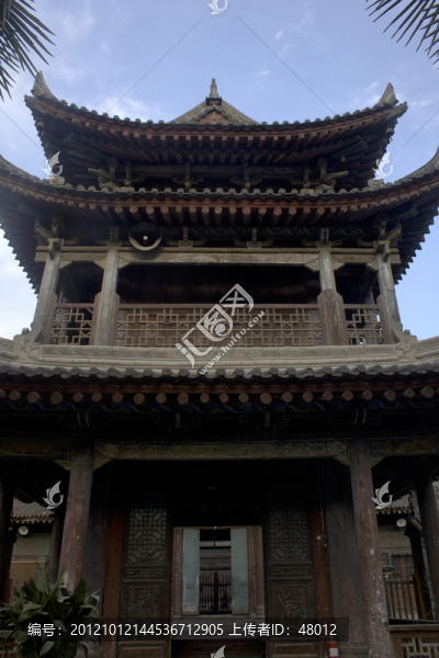 西安大學(xué)習(xí)巷清真寺省心閣