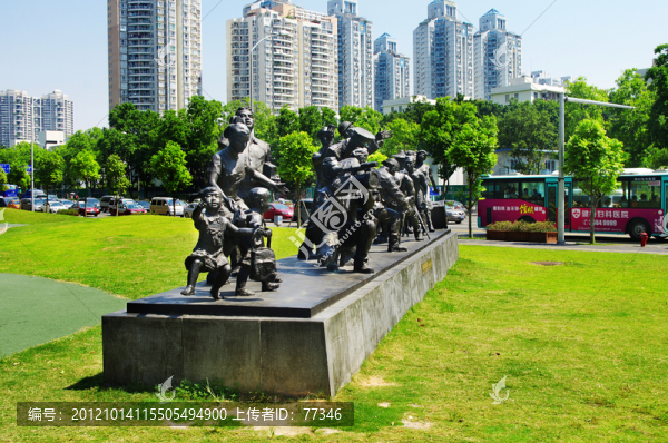 深圳建設(shè)者,雕像