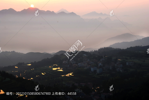 茗岙日出