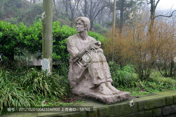重慶白公館,烈士雕像