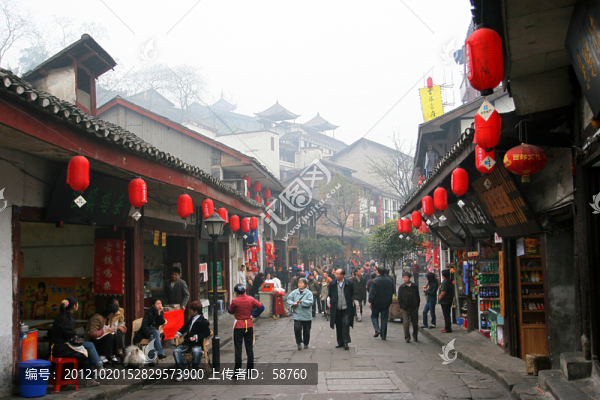 重慶古鎮(zhèn),磁器口