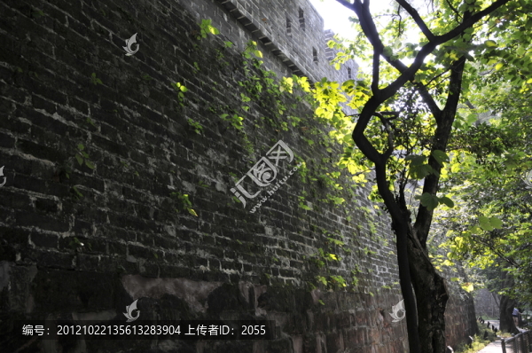 越秀公園,古城墻