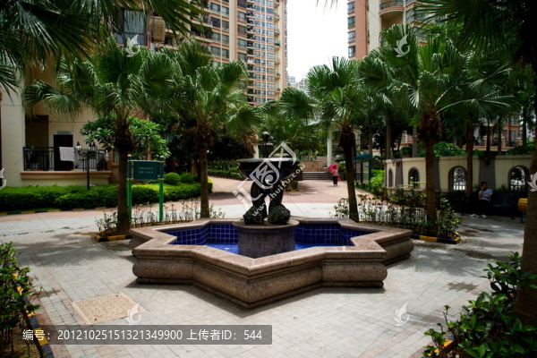 景觀園林水池雕塑