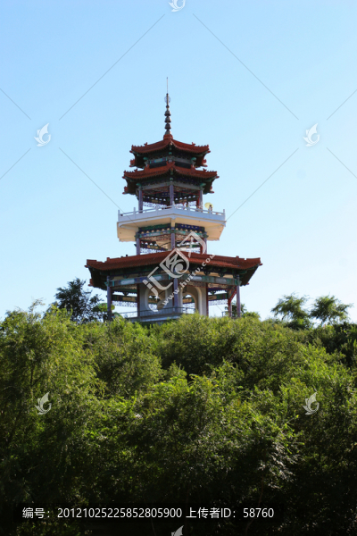 齊齊哈爾龍沙公園,望江樓