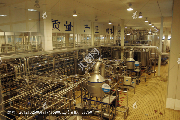 蒙牛乳業(yè)集團(tuán),生產(chǎn)車間