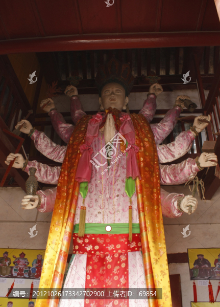 千手觀音塑像