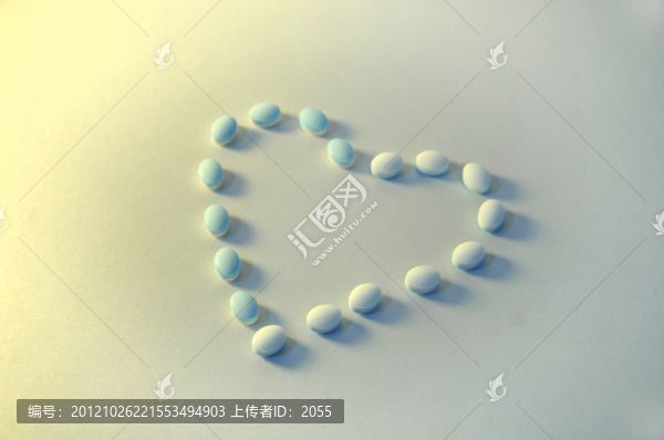 愛心口香糖