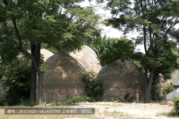西安半坡博物館,半坡先民村落