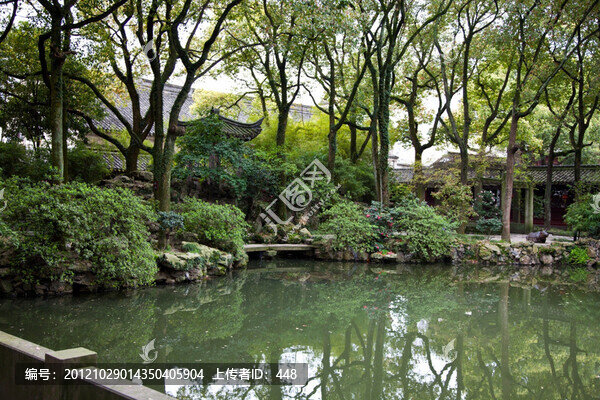 天一閣翠湖春色