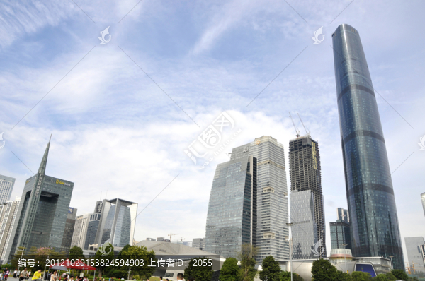 珠江新城風光
