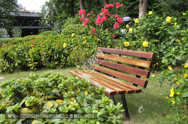 公園上的坐椅